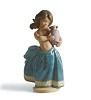 Lladro&nbsp;LITTLE PEASANT GIRL (BLUE)
