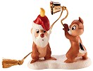 WDCC Disney Classics Plutos Christmas Tree Chip N Dale Ornament (1997)Porcelain Figurine