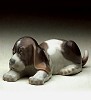 Lladro Beagle Puppy Lying 1969-91