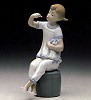 Lladro Girl with Doll 1969-85