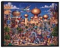 Thomas Kinkade Disney&nbsp;Mickey And Minnie Lighthouse Cove