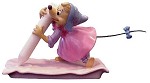 WDCC Disney Classics Cinderella Chalk Mouse (perla) No Time For Dilly DallyPorcelain Figurine