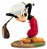 WDCC Disney Classics Canine Caddy Mickey Mouse What A Swell Day For A Game Of GolfPorcelain Figurine