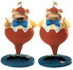 WDCC Disney Classics Alice In Wonderland Tweedle Dee & Tweedle DumPorcelain Figurine