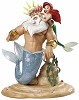 WDCC Disney Classics King Triton & Ariel Morning, Daddy From The Little MermaidPorcelain Figurine