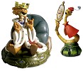 WDCC Disney Classics Robin Hood Prince John & Sir HissPorcelain Figurine