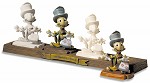 WDCC Disney Classics Jiminy Cricket Progression From Imagination To RealityPorcelain Figurine