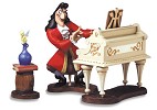 WDCC Disney Classics Peter Pan Captain Hook And Tinker Bell Accompaniment To BetrayalPorcelain Figurine