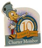 WDCC Disney Classics Wdcc Plaque Ten Year Charter Member Plaque
