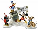 WDCC Disney Classics Mickey, Donald, Minnie &  Pluto Merry Messengers