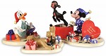 WDCC Disney Classics Mickey,Donald,Pluto And Danny The Lamb A Heartfelt Surprise