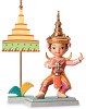 WDCC Disney Classics Small World ThailandPorcelain Figurine