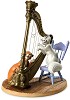 WDCC Disney Classics The Aristocats Duchess And Omalley Plucking The Heart StringsPorcelain Figurine
