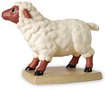 WDCC Disney Classics Beauty And The Beast Sheep Curious CompanionPorcelain Figurine