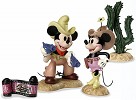 WDCC Disney Classics Two Gun Mickey Color SetPorcelain Figurine