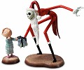 WDCC Disney Classics The Nightmare Before Christmas Santa Jack And Timmy A Ghoulish GiftPorcelain Figurine