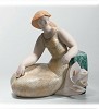 Lladro Lady with Lillies 1 2004-08