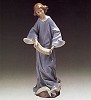 Lladro Angel With Accordian 1976-85