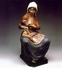 Lladro Mother Feeding Baby 1981-85