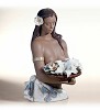 Lladro Flowers From Tahiti le1000 2002-04