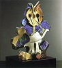 Lladro Owl (blue) Le400 1986-88