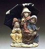 Lladro Three Under The Umbrella 1978-88