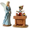 WDCC Disney Classics Pinocchio Blue Fairy And Pinocchio The Gift Of Life Is Thine