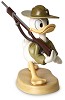 WDCC Disney Classics Donald Duck Basic Training Donald Gets DraftedPorcelain Figurine