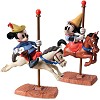 WDCC Disney Classics Brave Little Taylor Mickey And Minnie Mouse Carousel SweetheartsPorcelain Figurine