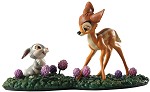 WDCC Disney Classics Bambi Meets Thumper Just Eat The Blossoms. Thats The Good Stuff