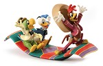 WDCC Disney Classics Three Caballeros Panchito, Donald and Jose Airborne AmigosPorcelain Figurine