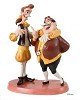 WDCC Disney Classics Beauty And The Beast Cogsworth & LumierePorcelain Figurine