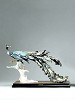 Giuseppe Armani Peacock Lifted ClawSculpture
