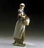Lladro Girl With Cockerel 1969-93