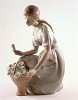 Lladro Girl with Tulips 1970-78