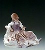 Lladro Girl with Goat 1971-78