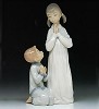 Lladro Teaching To Pray 1971-97
