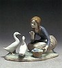 Lladro Feeding The Ducks 1973-95