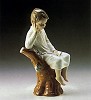 Lladro Little Boy Thinking 1974-93