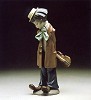 Lladro Clown with Violin 1980-85