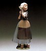 Lladro Dutch Girl with Braids 1980-85