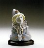Lladro Sad Note Clown 1989-93
