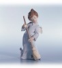 Lladro Angel Sweep Away The Clouds 1990-02
