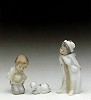 Lladro Holy Shepherds (with Hooks) 1991 Only