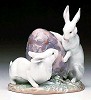 Lladro Easter Bunnies 1992-96