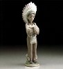 Lladro American Indian Boy 1995-99