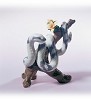 Lladro The Snake 2001 Zodiac Figure