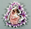 Giuseppe Armani Madonna Of The Violets - Plaque