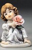 Giuseppe Armani&nbsp;SITTING GIRL WITH ROSE