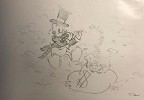 Giuseppe Armani&nbsp;Original Concept Art for Disneyana Convention Uncle Scrooge